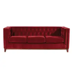 LATAM HOME - Sofa Roma 3C Tela Soft Velvet