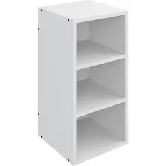 BE DESIGN - Repisa MDF 3 Nivel(es) 30x90x25 cm Blanco
