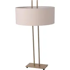 DISEÑO 3 - Lámpara Mesa H Bronce SM Amarillo/Dorado 40x58 cm