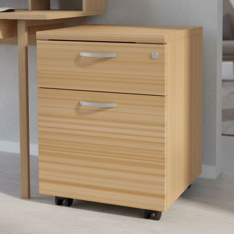 Cajonera 2 Cajones Coigue/blanco 60x46x45 cm