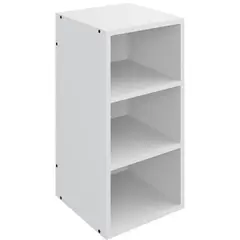BE DESIGN - Repisa MDF 3 Nivel(es) 30x60x30 cm Blanco