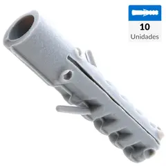 FIXSER - Tarugo de plástico Nº 8 10 unidades