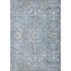 IDETEX - Alfombra Grande Vintage 195x285 cm Polipropileno Azul