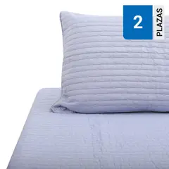 DIB - Quilt Cubrecama Patchwork Hebra