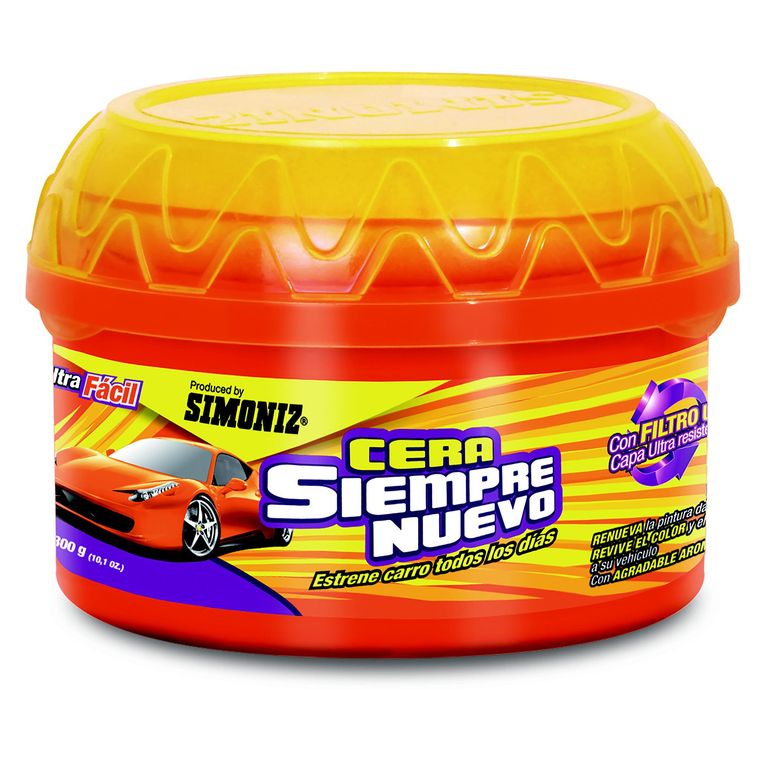 Cera Siempre Nuevo Protectora para Autos 300 gr