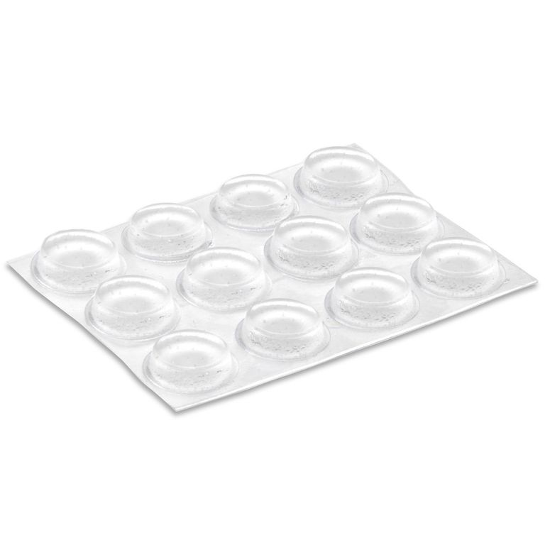 Tampón Adhesivo Protector 12. 7 Mm Para Muebles Y Superficies
