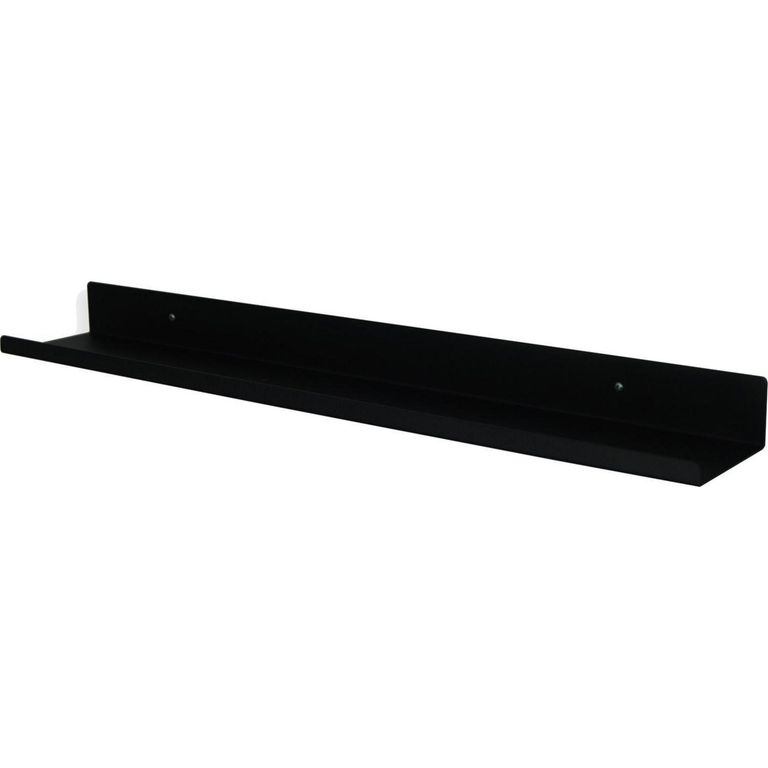 Repisa Spezia Acero 1 Nivel(es) 59.2x4.5x9.5 cm Negro