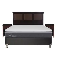 CIC - Box Spring Ortopedic Advance B5 Bk 2 Plazas + Muebles