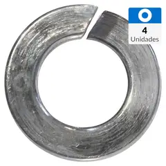 FIXSER - Golilla Presión Acero 1/4 " 4 unidades