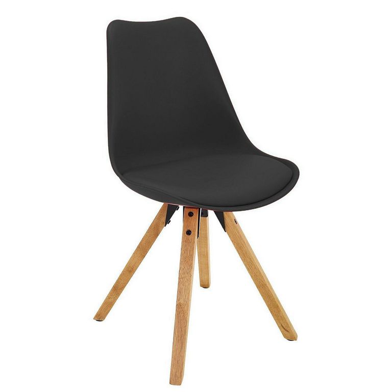 Silla Cooper Negro 85x48.5x57.5 cm