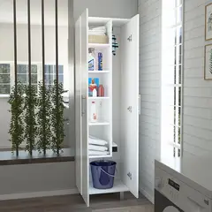 TUHOME - Mueble Aseo Nala 1 Cajón Blanco