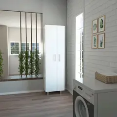 TUHOME - Mueble Aseo Nala 1 Cajón Blanco