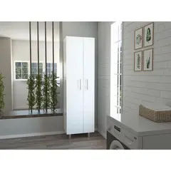 TUHOME - Mueble Aseo Nala 1 Cajón Blanco