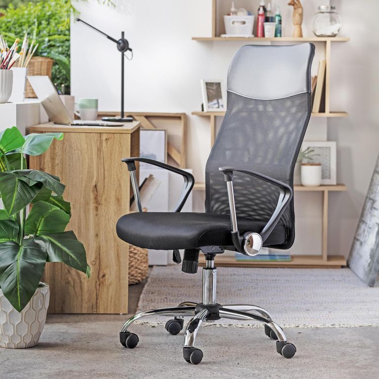 Silla Escritorio PC Berny Gris