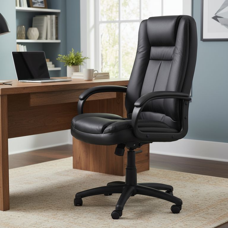 Silla Escritorio Ejecutiva Master Negro