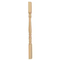 MULTIMARCA - Balustro pino radiata torneado 4.2X4.2X80 cm