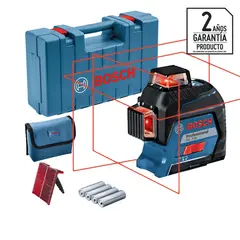 BOSCH - Nivel láser con lineas 360° 120 m
