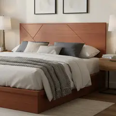 CIC - Respaldo 2 plazas 150x49x1,5 cm marrón envejecido