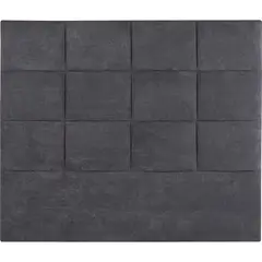 CIC - Respaldo super king 215x140x6 cm gris grafito