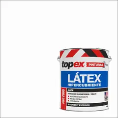 TOPEX - Pintura Látex Pro 2000 Mate 1 galón(es) Blanco
