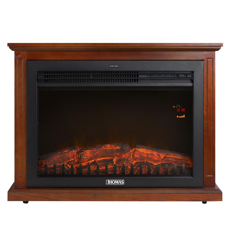 Chimenea Eléctrica 2000W Convección TH-FP100 Madera