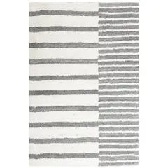 DIB - Alfombra Handloom 70x240 cm Natural/gris