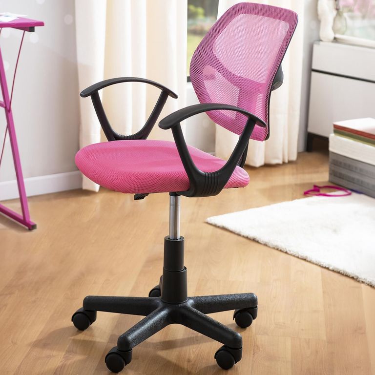 Silla Escritorio Iso Rosado
