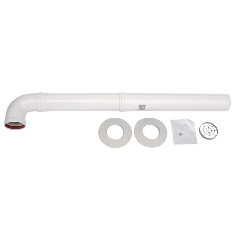 Kit Ducto Tiro Forzado 60/ 100 Mm Para Cámara Abierta