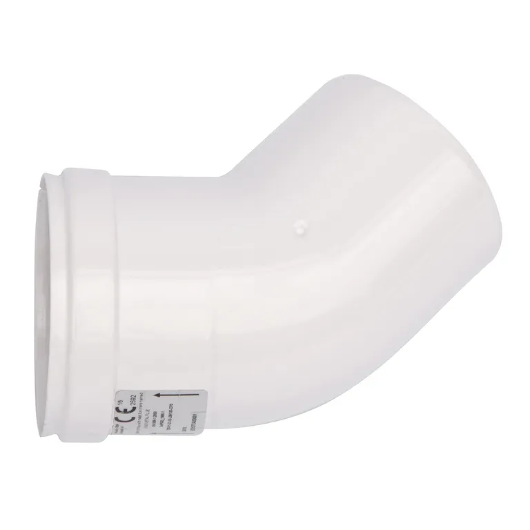 Codo 45° 60 Mm Tiro Forzado Cámara Abierta