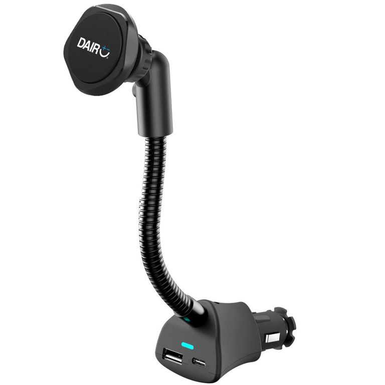 Dairu soporte celular universal 12v usb qc3 carga r pida ajustable