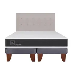CIC - Cama europea ortopedic 2 plazas bd + respaldo