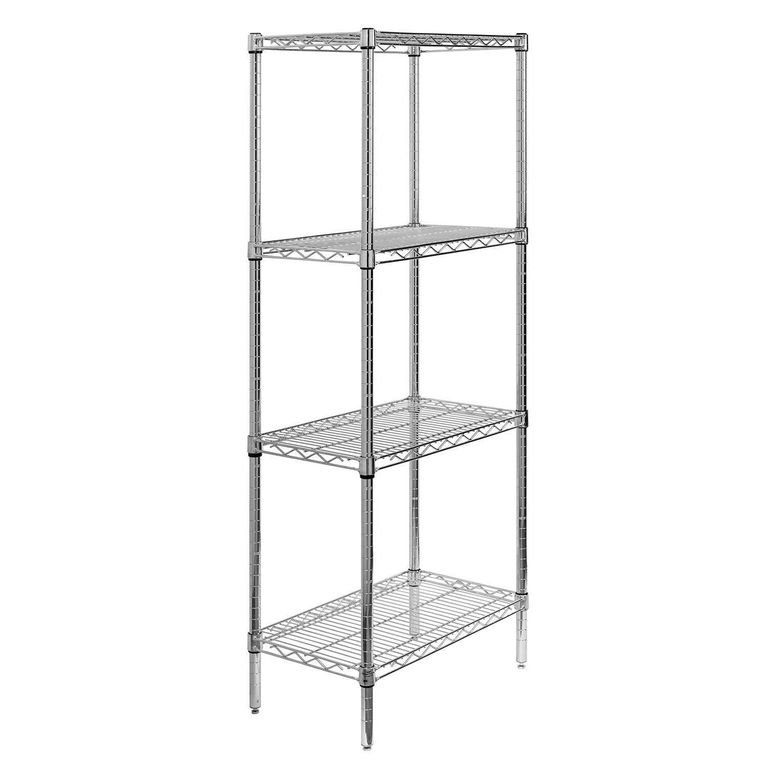 Estante 4 Nivel(es) 61x160x36 cm Cromado