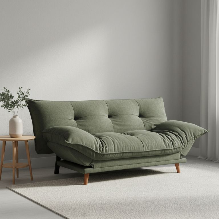 Futón Pillow Verde 193x87x97 cm