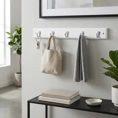 JUST HOME COLLECTION - Perchero Madera Blanco
