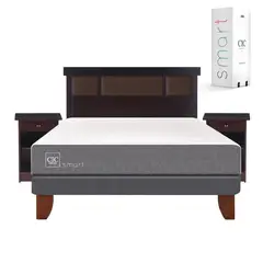 CIC - Cama europea smart 2 plaza bn + muebles
