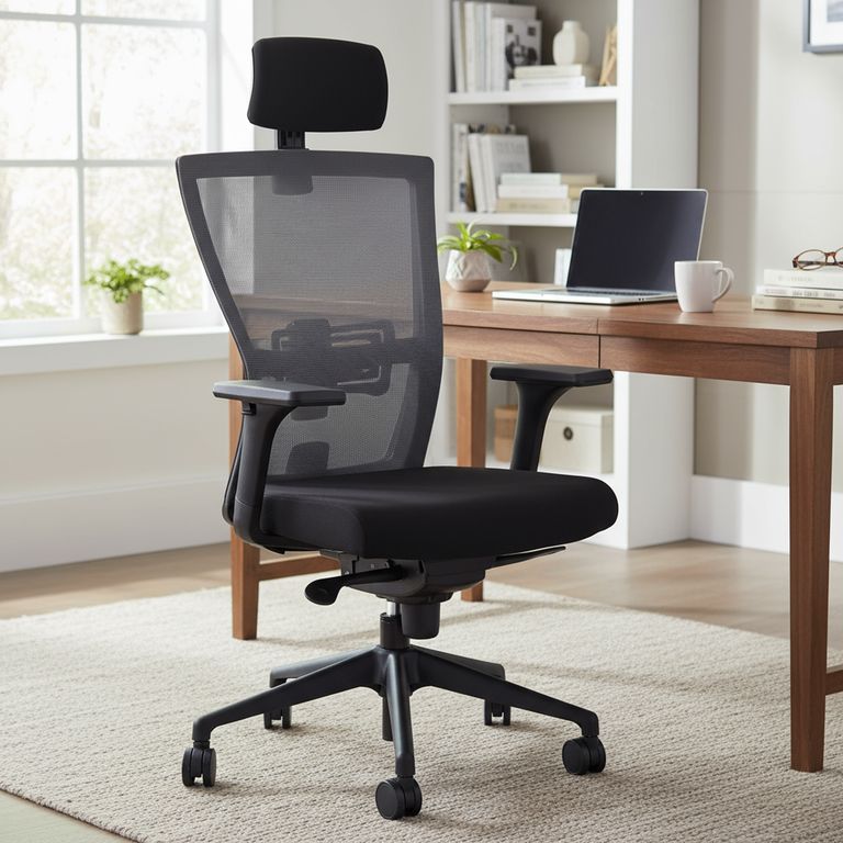 Silla Escritorio Ejecutiva 03072020 Gris/Negro