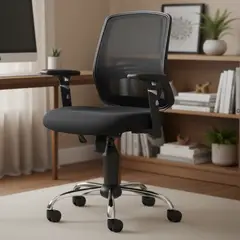 BASFLEX - Silla Escritorio Ejecutiva 03072027 Negro