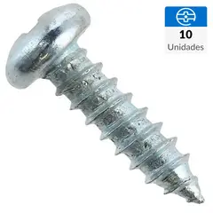 FIXSER - Tornillo Roscalata Metal 1/2 " 6 mm 10 unidad(es)