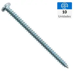 FIXSER - Tornillo Roscalata Metal 2 " 6 mm 10 unidad(es)