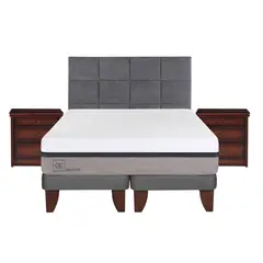 CIC - Cama europea balance king + muebles
