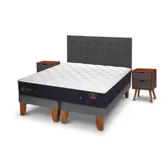 CIC - Cama Europea Premium King + Muebles