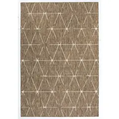 IDETEX - Alfombra Grande Poseidon 240x340 cm Sisal Café