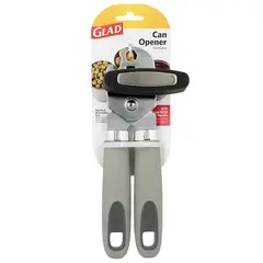 GLAD - Abre Latas Acero Inoxidable Gris