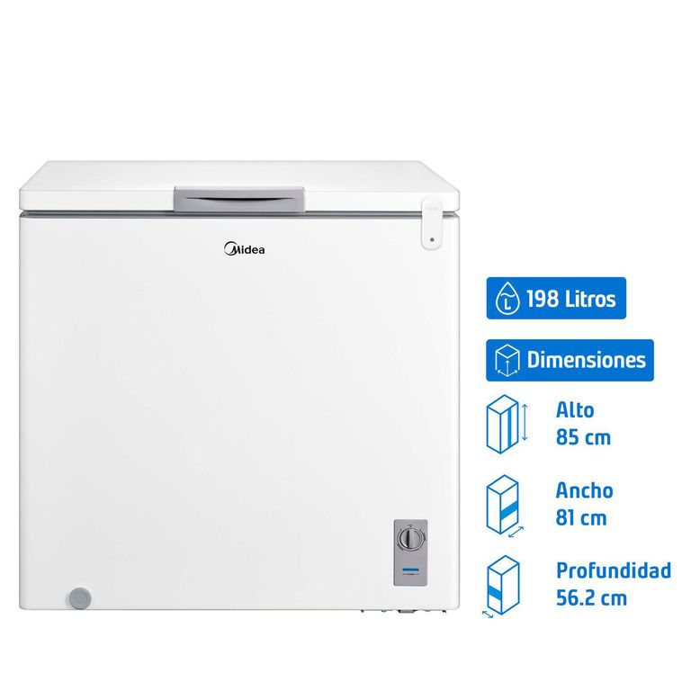 Freezer Horizontal 198 Litros Blanco MFH-1990B258CN