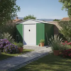 SIGNET CLASSICS - Bodega de jardín metal 277x255x202 cm