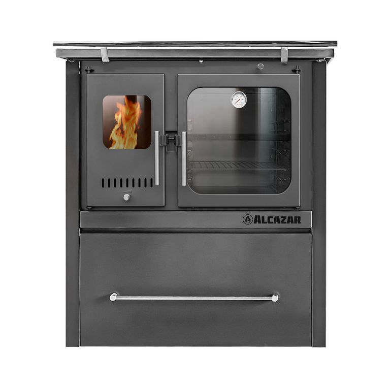 Cocina a Leña Europea M70 Gris