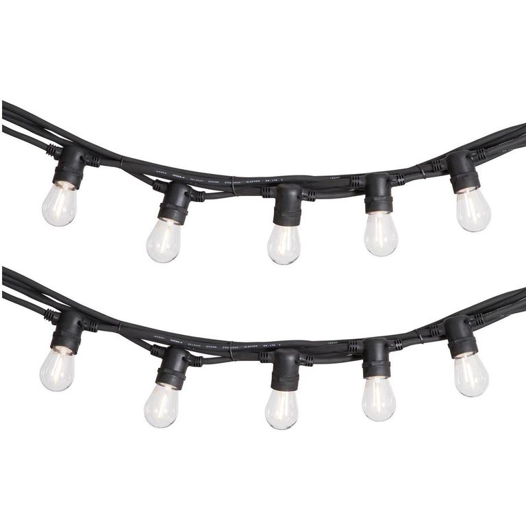 Guirnalda 10 Luces 10 Metros S14 Unible Exterior (Sin Ampolletas)