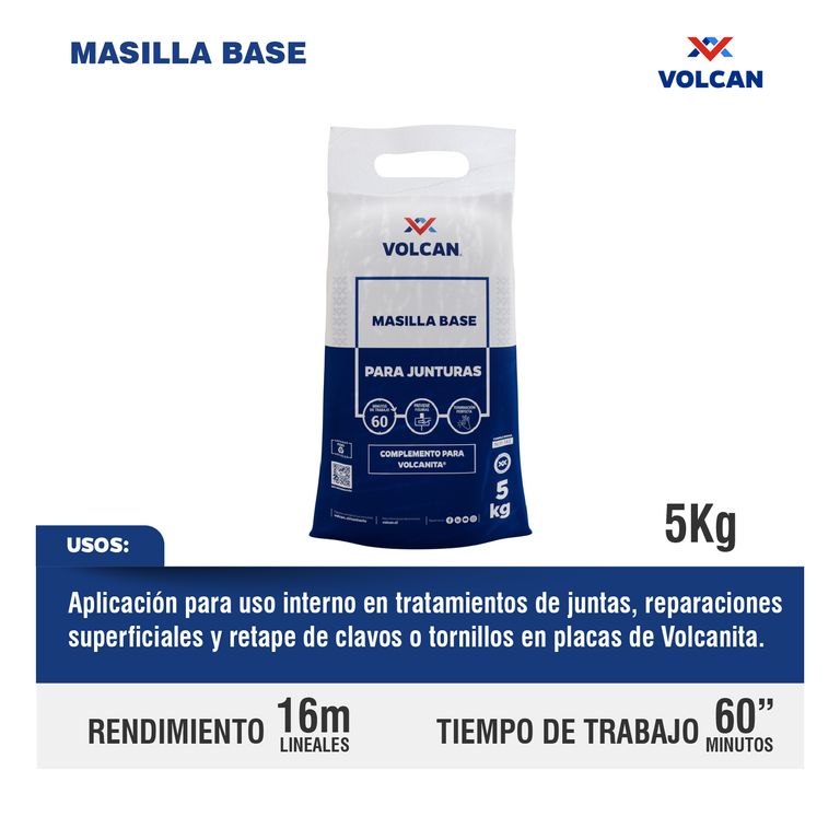 5 kilos Masilla base.