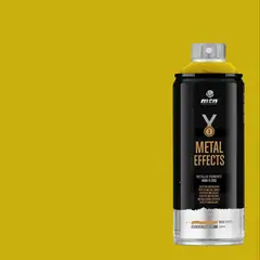 MONTANA COLORS - Pintura en Spray Efecto Cromado Brillante Oro 400ml