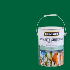 CERESITA - Esmalte Sintético 1 galón(es) Brillante Verde Bosque